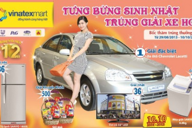 'Ngày vàng hàng Việt' tưng bừng với Vinatexmart